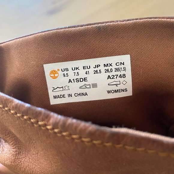 Tmberland Leather Women's boots 9.5 - Picture 5 of 9